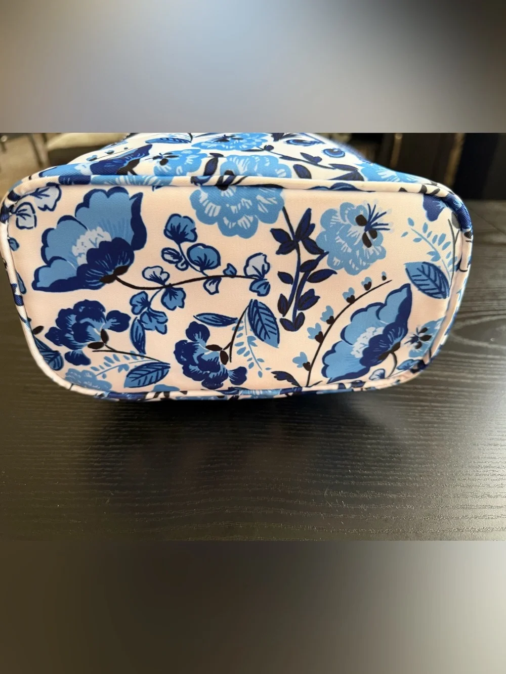 kate spade Blue Floral Print lunch Bag